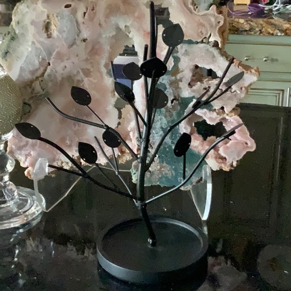 Brown metal Earring tree holder - Picture 4 of 8